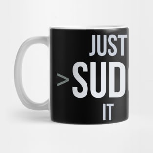 Developer Let's Just Sudo It Mug